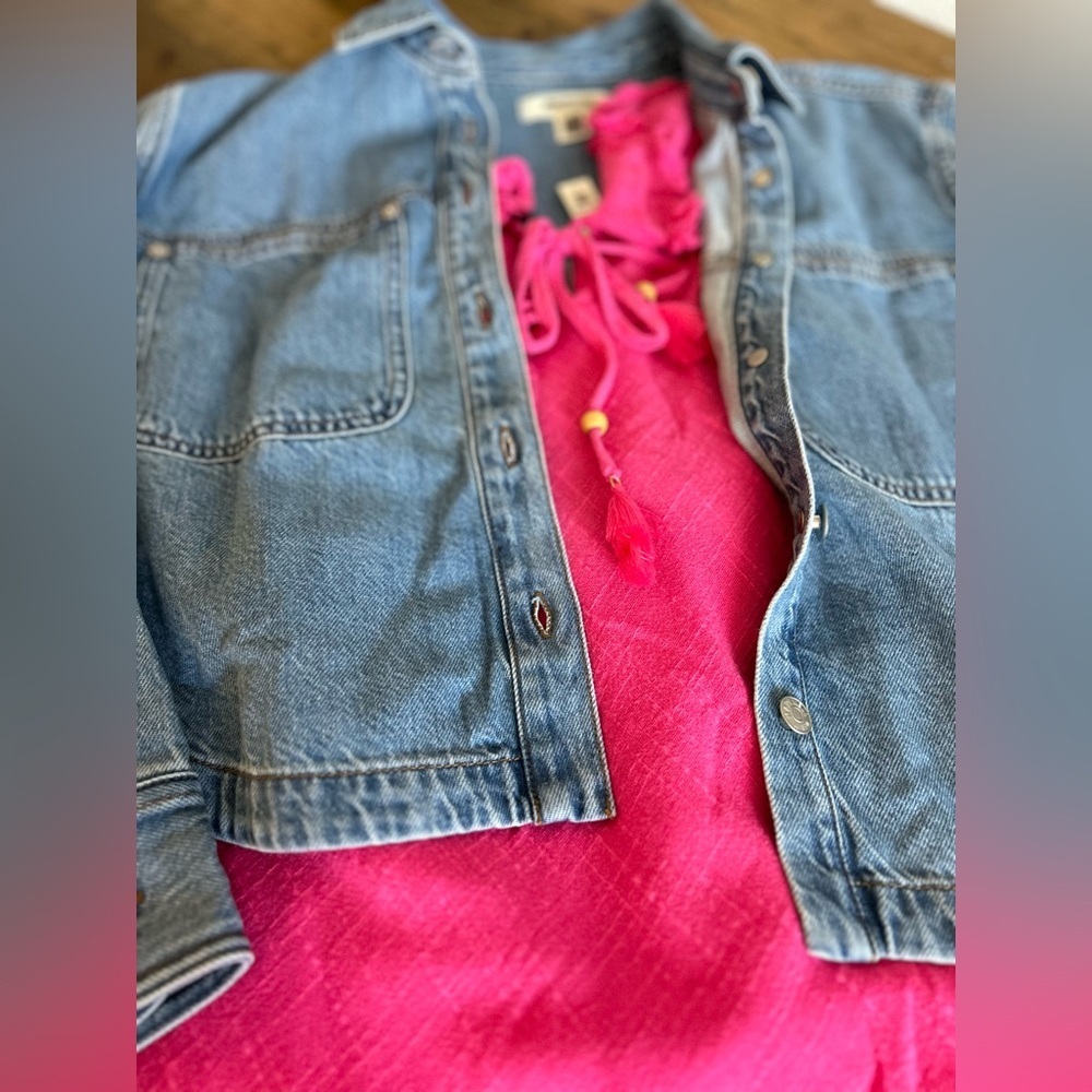💖5 for $50💖MUSTARD SEED Hot pink ruffled mini dress NWT - Picture 8 of 15